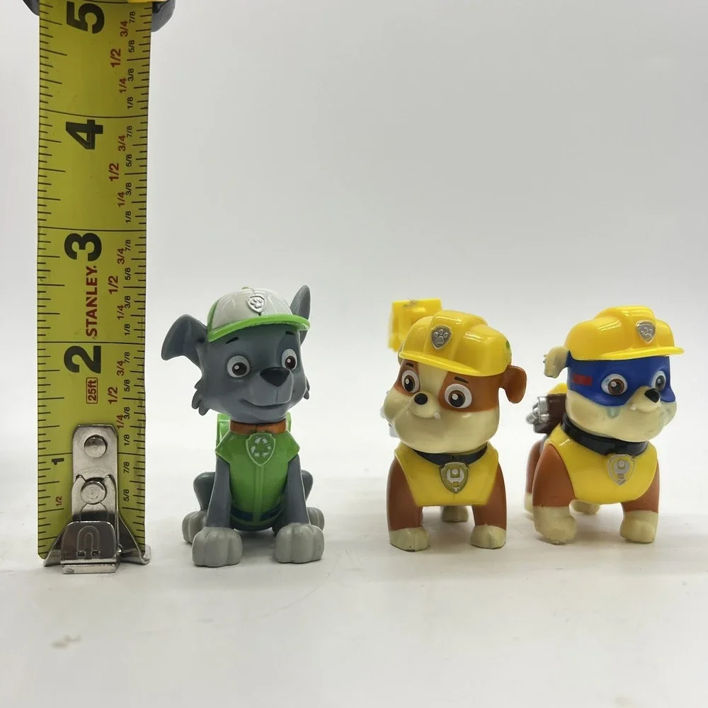 Paw Patrol Figure Toy Lot Of 3 Cake Toppers Pvc